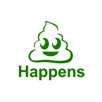 Sticker Shit happens